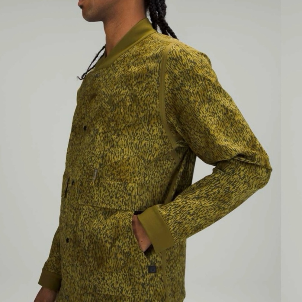 Men's Olive Green Bomber Jacket